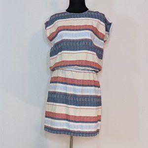Gap Striped Dress Red White & Blue SZ SM
